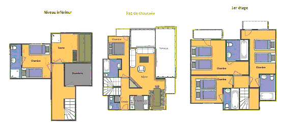 Chalet Oxalys plan