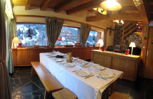 Chalet Fugue sale de manger