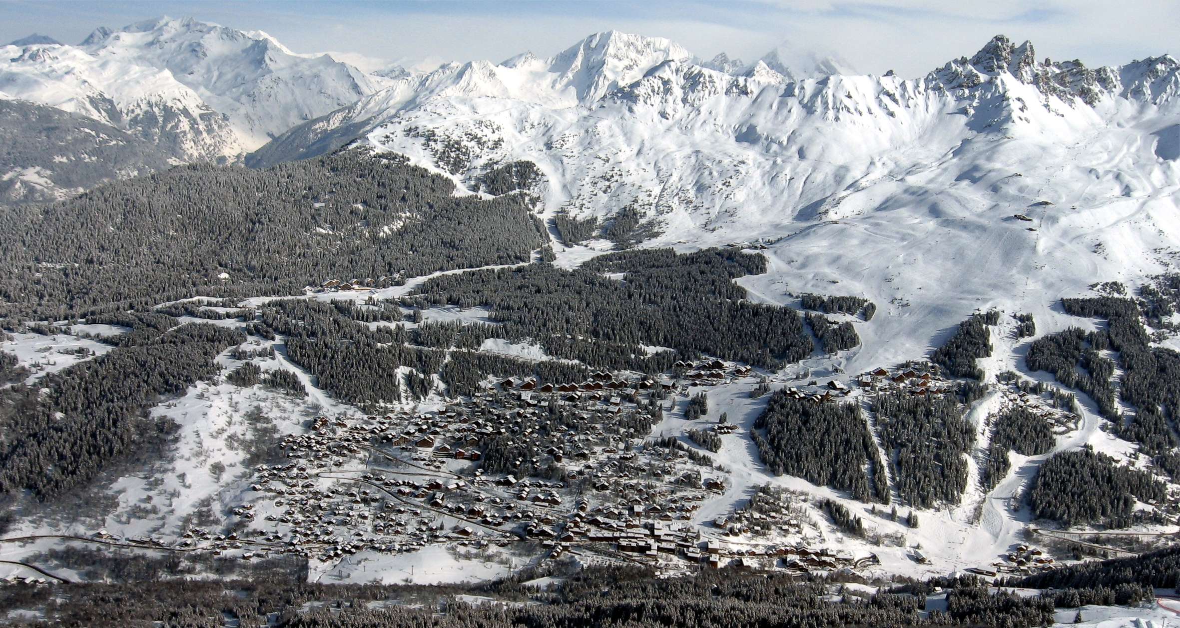 Map of Meribel